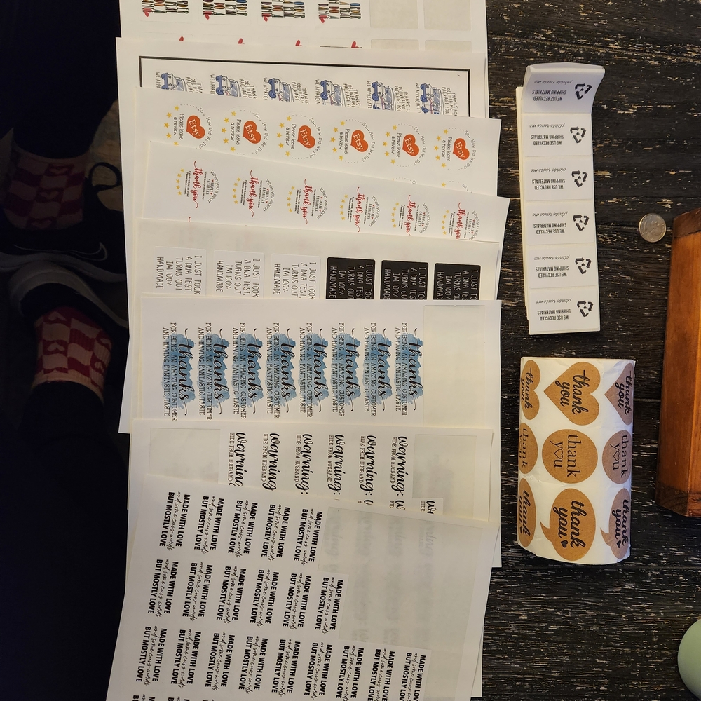 Small Business Shipping / Order Stickers